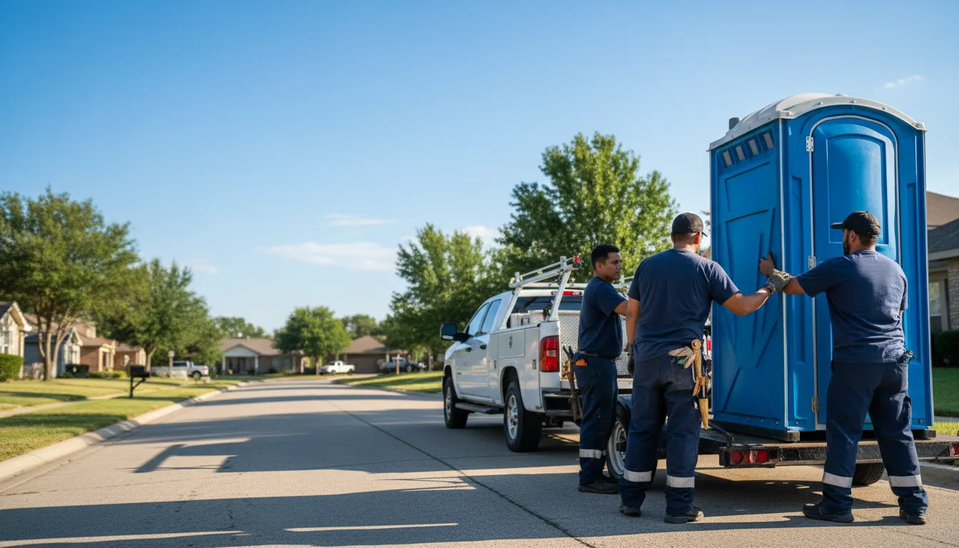 Portable Toilet Rental in Morrilton, AR near me